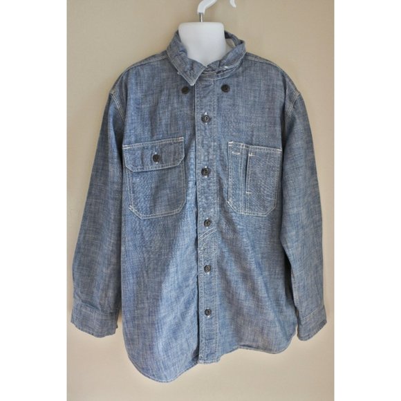 GAP KIDS chambray shirt size M/8 - Picture 1 of 10